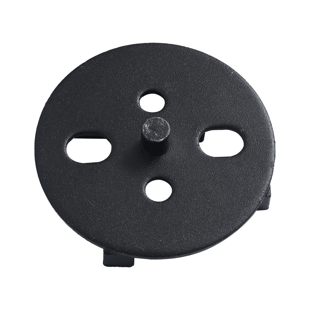 #80 Ordinary Cinque fori e quattro denti (con colonna) Testa di taglierina a pavimento