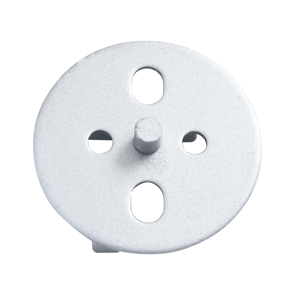 #16 Cinque fori ordinari e quattro denti (con colonna) Testa del tagliere del pavimento